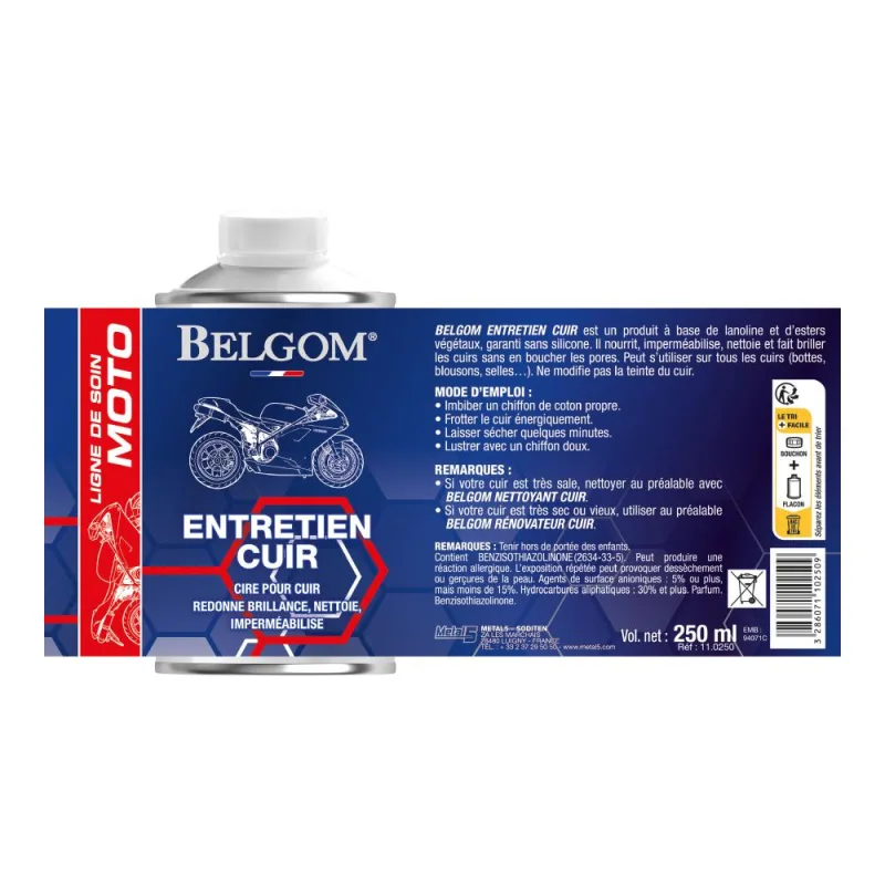 Entretien Cuir – 250 ml