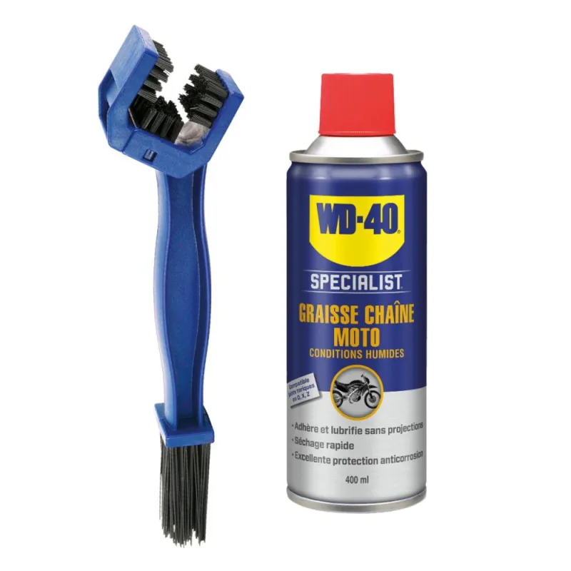 KIT WD40 + Brosse Nettoyage KIT WD40 + Brosse Nettoyage